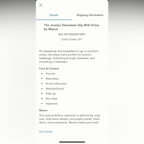 The Jocelyn Sleeveless Slip Midi Dress by Maeve - Picture 13 of 13